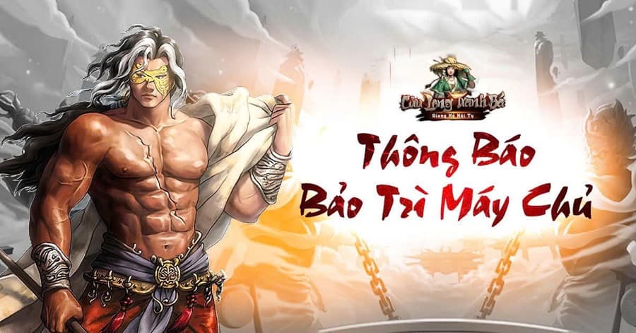 Thông báo bảo trì máy chủ Thông báo bảo trì máy chủ